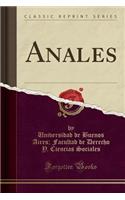 Anales (Classic Reprint)