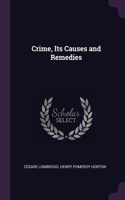 Crime, Its Causes and Remedies