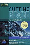 New Cutting Edge Pre-Intermediate Students Book and CD-Rom Pack