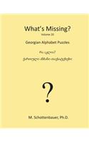 What's Missing?: Georgian Alphabet Puzzles