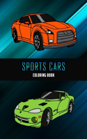 Sports Cars Coloring Book