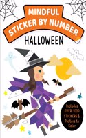 Mindful Sticker by Number: Halloween