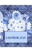 Calendar 2020: One Year Dated Weekly Planner And Organizer With Clean Spreads And Plenty Of Space To Notate Your Appointments, Write Your To-Do Lists, Personal Goa