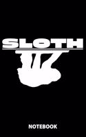 Sloth Notebook: 100 Lined Pages - 6X9 Inches - Sketchbook - Diary - Journal - For Men And Women - Christmas Or Birthday Gift For Him And Her - Funny Gift Idea - For