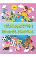 Elizabeth's Travel Journal: Personalised Awesome Activities Book for USA Adventures