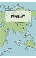 Paraguay: Ruled Travel Diary Notebook or Journey Journal - Lined Trip Pocketbook for Men and Women with Lines