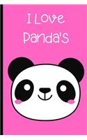 I Love Panda's