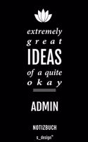 Notizbuch für Admins / Admin