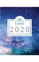 2020 Weekly & Monthly Planner: Blue Galaxy Space Jan 1, 2020 - Dec 31, 2020 Large Writing Calendar A Year at A Glance Inspirational Quotes Daily To Do's Weekly View Creating A Lif