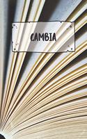 Gambia: Ruled Travel Diary Notebook or Journey Journal - Lined Trip Pocketbook for Men and Women with Lines