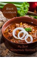 Blank Cookbook