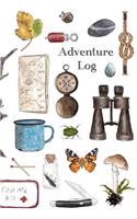 Adventure Log: A Kid's Adventure Log - Travel Journal