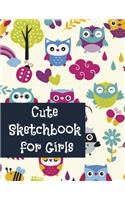 Cute Sketchbook for Girls