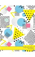 Graph Paper Notebook 1/2 Inch Squares
