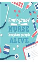 Emergency Nurse Keeping People Alive