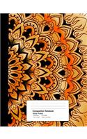 Composition Notebook Wide Ruled 7.44 X 9.69 Inches 100 Sheets / 200 Pages