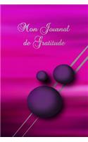 Mon Journal de Gratitude: Carnet de Notes - Pour Mes Pensées: Le Journal Intime Spécial Enregistré - Carnet de Notes - Croquis - 120 Pages Dot Grid