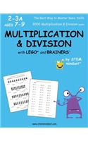 Multiplication & Division with Lego and Brainers Grades 2-3a Ages 7-9