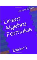 Linear Algebra Formulas