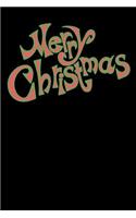 Merry Christmas: Blank Lined Journal
