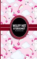 Wulff Net: Stereonet Workbook: Lower Hemisphere Graph For Plotting Geological Data For Geologist And Geology Students, Cute Unicorns Cover