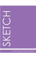 Orchid Purple Sketch Book