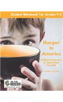Hunger in America Student Notebook for Grades 4-5