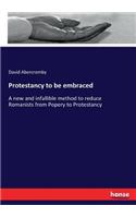 Protestancy to be embraced