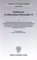 Studien Zur Evolutorischen Okonomik VI