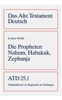 Die Propheten Nahum, Habakuk, Zephanja