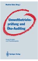 Umweltbetriebspr Fung Und Ko-Auditing: Anwendungen Und Praxisbeispiele