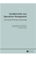 Trendberichte Zum Operations Management