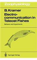 Electrocommunication in Teleost Fishes