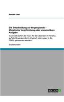 Entscheidung zur Organspende