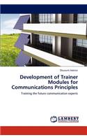 Development of Trainer Modules for Communications Principles