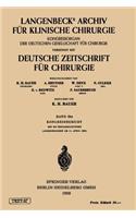 Verhandlungen Der Deutschen Gesellschaft Für Chirurgie