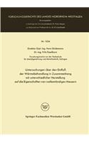 Untersuchungen Über Den Einfluß Der Wärmebehandlung in Zusammenhang Mit Unterschiedlicher Herstellung Auf Die Eigenschaften Von Rostbeständigen Messern