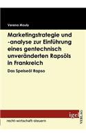 Marketingstrategie und -analyse zur Einführung eines gentechnisch unveränderten Rapsöls in Frankreich