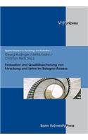Evaluation Und Qualitatssicherung Von Forschung Und Lehre Im Bologna-Prozess