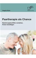 Paartherapie als Chance