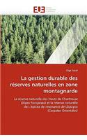 La Gestion Durable Des R�serves Naturelles En Zone Montagnarde