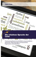 erhabene Sprache der Liebe