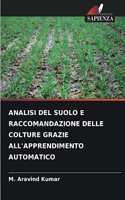 Analisi del Suolo E Raccomandazione Delle Colture Grazie All'apprendimento Automatico