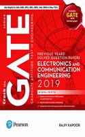 Previous Years' Solved Question Papers: GATE Electronics and Communication Engineering, 2019 by Pearson (Old Edition)