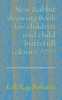 New Rabbit drawing Book for children and child buttyfull colours, /2/