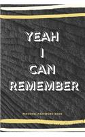 Yeah I Can Remember