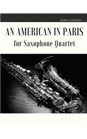 American in Paris for Saxophone Quartet