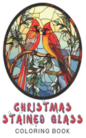 Christmas Stained Glass Coloring Book