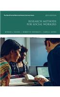 Mylab Education with Pearson Enhanced Etext -- Access Card -- For Research Methods for Social Workers