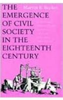 The Emergence of Civil Society in the Eighteenth Century